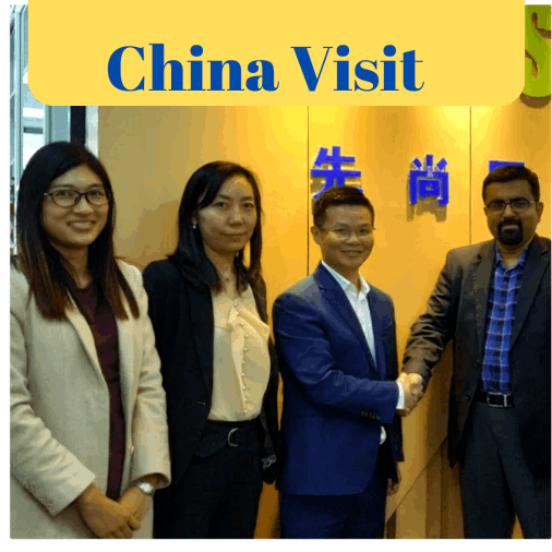 Dr.Kuber visits China for Training